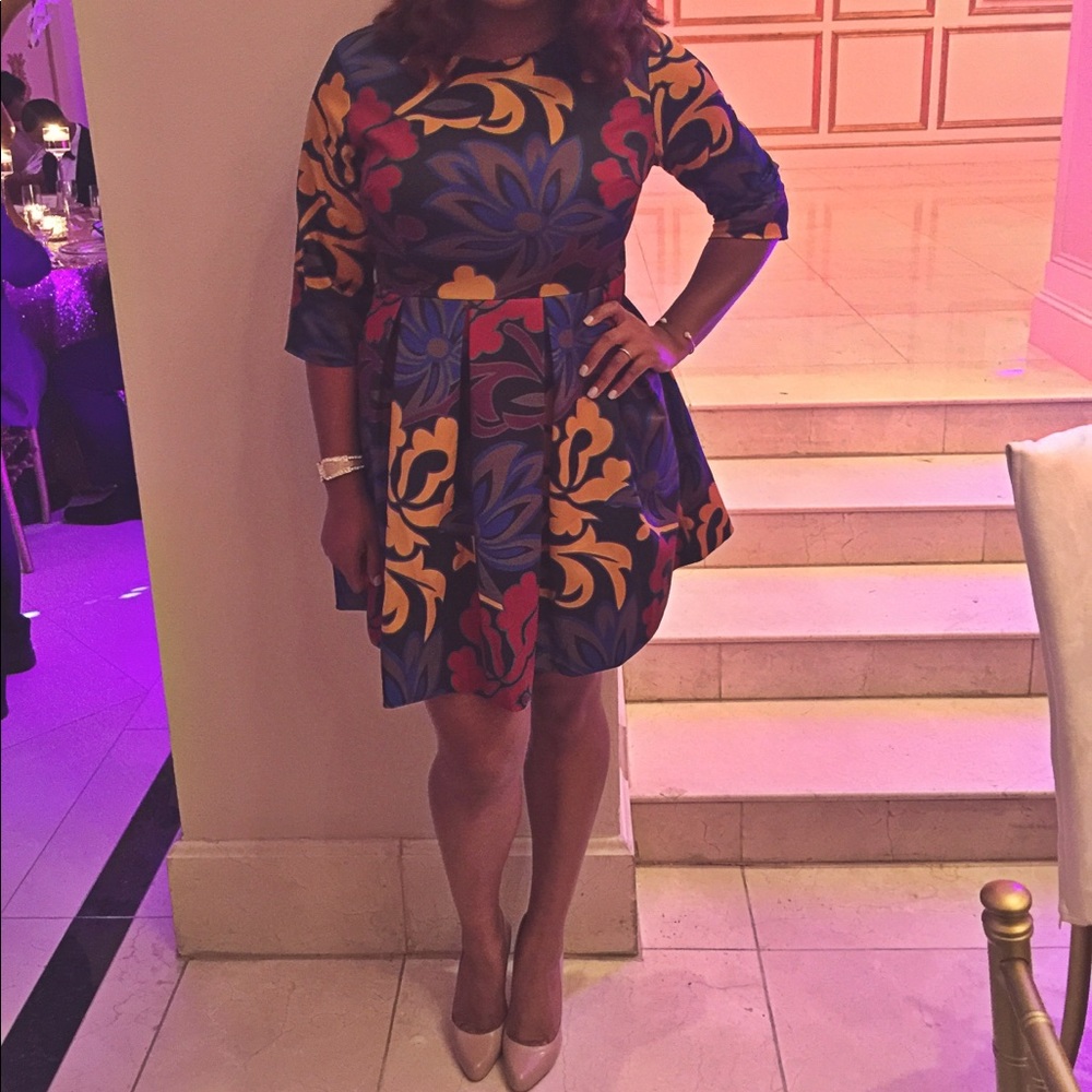 Multi-color Dress